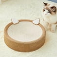 thumbnail image 5 of Nebwoak 3 in 1 Round Cat Scratcher and Bed Combo, Extra Thick Non-Shedding Corrugated Cardboard Scratch Pad & Pet Bed for Large Cats up to 20 lbs, 5 of 6