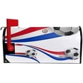 thumbnail image 5 of Coolnut Mailbox Covers Magnetic Oversize Paraguay Flag with Soccer Ball Seasonal Mail Wraps for Home Outdoor Decor, 25.4"x20.78", 5 of 5
