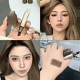 thumbnail image 1 of 2ml 3D Liquid Hair Root Touch-Up Stick with Brush - Waterproof, Quick Gray Coverage, Natural-Looking Results - Portable Root Concealer for All Hair Types - Travel-Friendly Hair Color Solution, 1 of 1