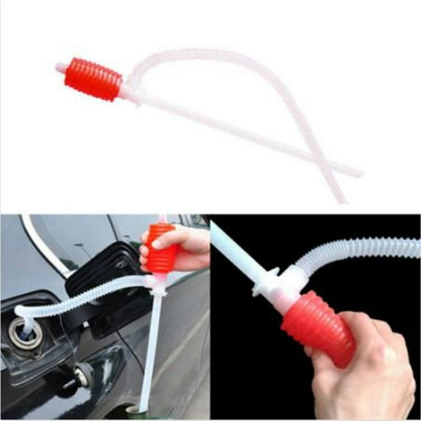 EJ.life Pompe à siphon manuelle Pompe à main à siphon 16mm/0.63in avec tuyau de transfert d'eau