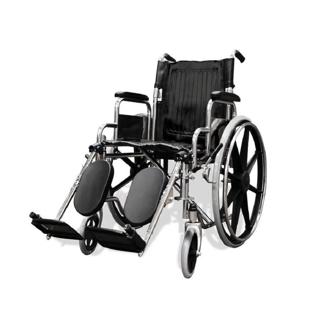 Silla Ruedas Suprema Respaldo Abatible Cromada S400 Handy HANDY S400