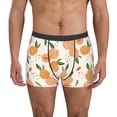 thumbnail image 1 of Kdxio Peaches Print Men's Mesh Boxer Briefs Cooling Breathable Sports Underwear Wide Waistband Boxer Briefs W/Fly-Large, 1 of 5