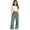 Green, variant on KAUOD Girls Wide Leg Sweatpants Cargo Pockets Baggy Straight Sweat Pants Kids Elastic Waist School Aesthetic Joggers Clothes