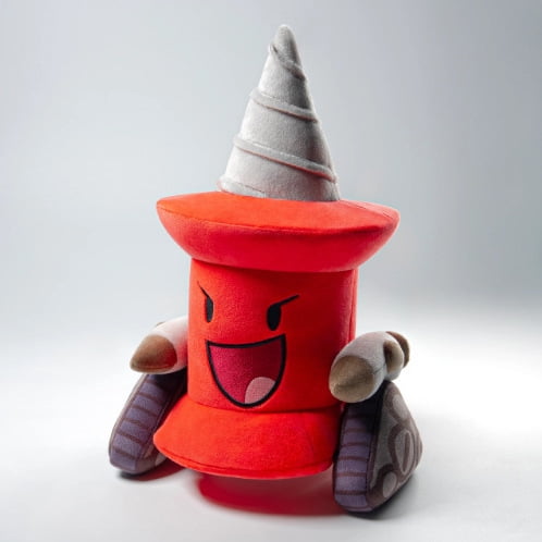 BFDI Mech Pin Super Soft Plush, 9.8 Inch Cute Red Mech Pin Plush Toys Stuffed Animals, Collectible Figure Plushies Soft Toys Gift for Game Fans Cute Stuffed Plushies Doll