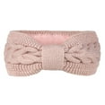 thumbnail image 2 of LShunze Colorful Knit Wool Headbands Hair Band Bowknot Head Band Ear Warmer Handmade Hair Accessories Crochet Head Wrap for Women, 2 of 8