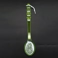 thumbnail image 3 of Long Handled Body Bath Shower Back Brush Scrubber Massager Disability Helper Green, 3 of 9