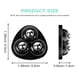 thumbnail image 5 of Deslizador De Café Para Encimera, Deslizadores De Muebles, Deslizadores De Muebles, Deslizadores, Ruedas Autoadhesivas, Rodillos Para Electrodomésticos, Encimera (Negro-8 Piezas), 5 of 5