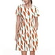 thumbnail image 1 of Disketp Carrot para Vestido de Manga Corta para Mujeres, Vestidos de Verano para Mujeres, Casual y Holgado para la Playa, 1 of 6