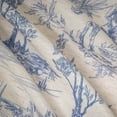 thumbnail image 4 of GLORY SEASON Rustic Tablecloth French Village Linen Fabric Table Cover Decoration for Kitchen Dining 60in Round Blue, 4 of 7