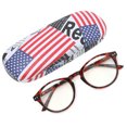 thumbnail image 1 of Gafas de lectura unisex, montura con estampado de leopardo, gafas de lectura para personas mayores, funcionalidad de alta precisión, 1 of 8