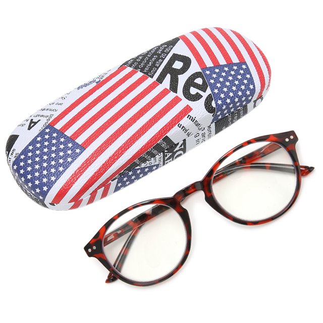 Gafas de lectura unisex, montura con estampado de leopardo, gafas de lectura para personas mayores, funcionalidad de alta precisión