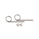 thumbnail image 5 of Soidarity Trompeta de Metal profesional, tercera válvula deslizante, anillo de tracción de dedo, fuerte resistencia a la tracción, gancho de tracción, Accesorios para instrumentos musicales Soidarity OD027089-00, 5 of 6