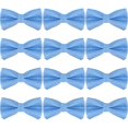 thumbnail image 1 of wonima02 12Pcs Dot Bow Ties Classic Adjustable Neck Bowtie for Child Boys Toddlers Wedding Party Graduation Dress up, 1 of 1