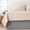 Gray Stripes, variant on Full Size Gray Bed Skirt with 14-Inch Drop, Easy Fit Wrap-Around Cover for Bed, Wrinkle-Free and Fade-Resistant Box Spring Cover. (Gray Seashells, Full)
