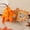 Orange, variant on Tejiojio Sexy Women Black Lace Eye Face Mask Masquerade Party Ball Prom