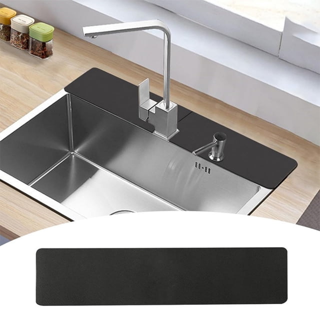 Outdor Drying Mat For Kitchen Countertop Absorbent Drip Tray Protector Under Dish Rack And Utensils