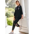 thumbnail image 5 of Woman Within Plus Size Fleece Sweatshirt, 5 of 5