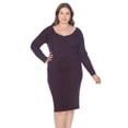 thumbnail image 2 of White Mark Women's Destiny Sweater Dress, 2 of 5