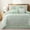 Sage Green, variant on LANCO MODERN LIFESTYLE 7 Piece Comforter Set, King, Blush Pink, Geometric Abstract Linear Textured Plaid, All Seasons Bedding Set Includes Bed Skirt, Pillow Shams & Decorative Pillows