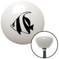 thumbnail image 1 of American Shifter  Black Clown Fish White Retro Shift Knob with M16 x 1.5 Insert Shifter Auto Manual, 1 of 1