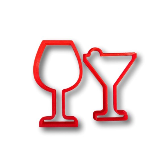 Verres à Vin et à Margarita Emporte-Pièce