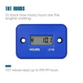 thumbnail image 3 of Runleader Digital HM006A Hour Meter Small Gas Engine LCD Generator Lawn Mower Blue, 3 of 7