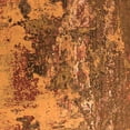 thumbnail image 1 of Ahgly Company Indoor Square Oriental Orange Industrial Area Rugs, 6' Square, 1 of 4