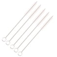 thumbnail image 1 of Sistema de cepillo de la l tubo de 5 pedazos, herramientas cosméticas de nylon de la limpieza de la joyería de de , plateado, 1 cm Macarena Cepillo de limpieza de paja, 1 of 8