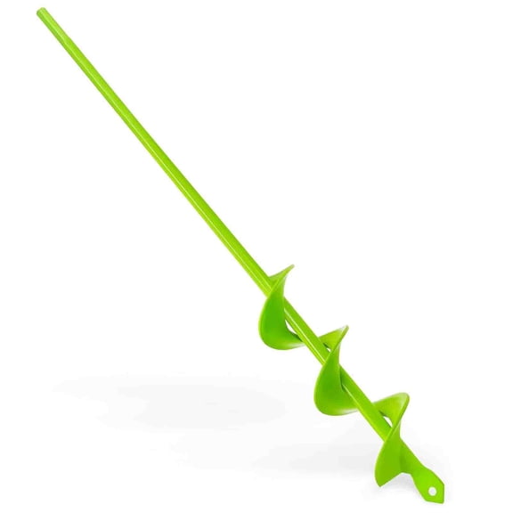 1.6x16.5inch Garden Drill Earth Auger for Drill, Green Plant Drill for Cordless Screwdriver,Digging Tool for Planting