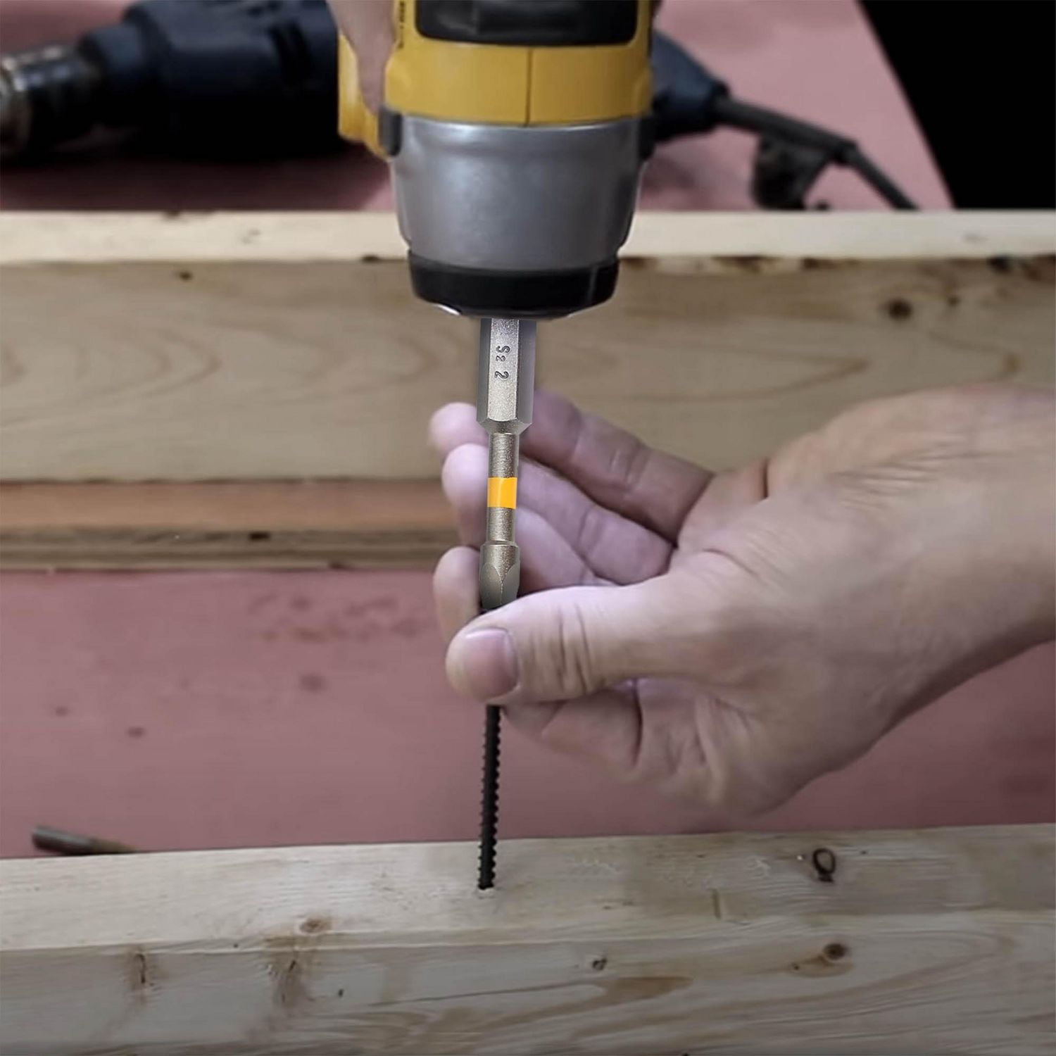 WorkPro 5-Piece Square Bit Set, S2 Steel