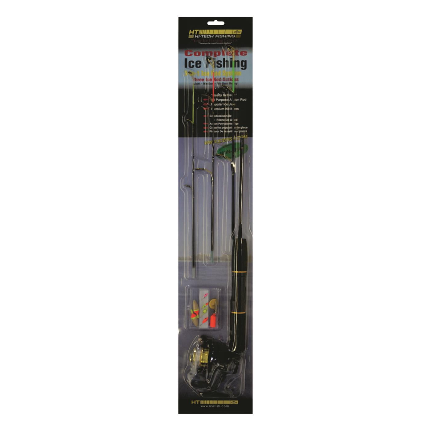 HT INTRIGUE 3-IN-1 COMBO KIT-3 INTERCHANGEABLE ROD ACTIONS