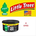 thumbnail image 2 of Fiber Can Black Ice Little Trees UFC-17855 MADE IN USA Pack of 8, 2 of 11