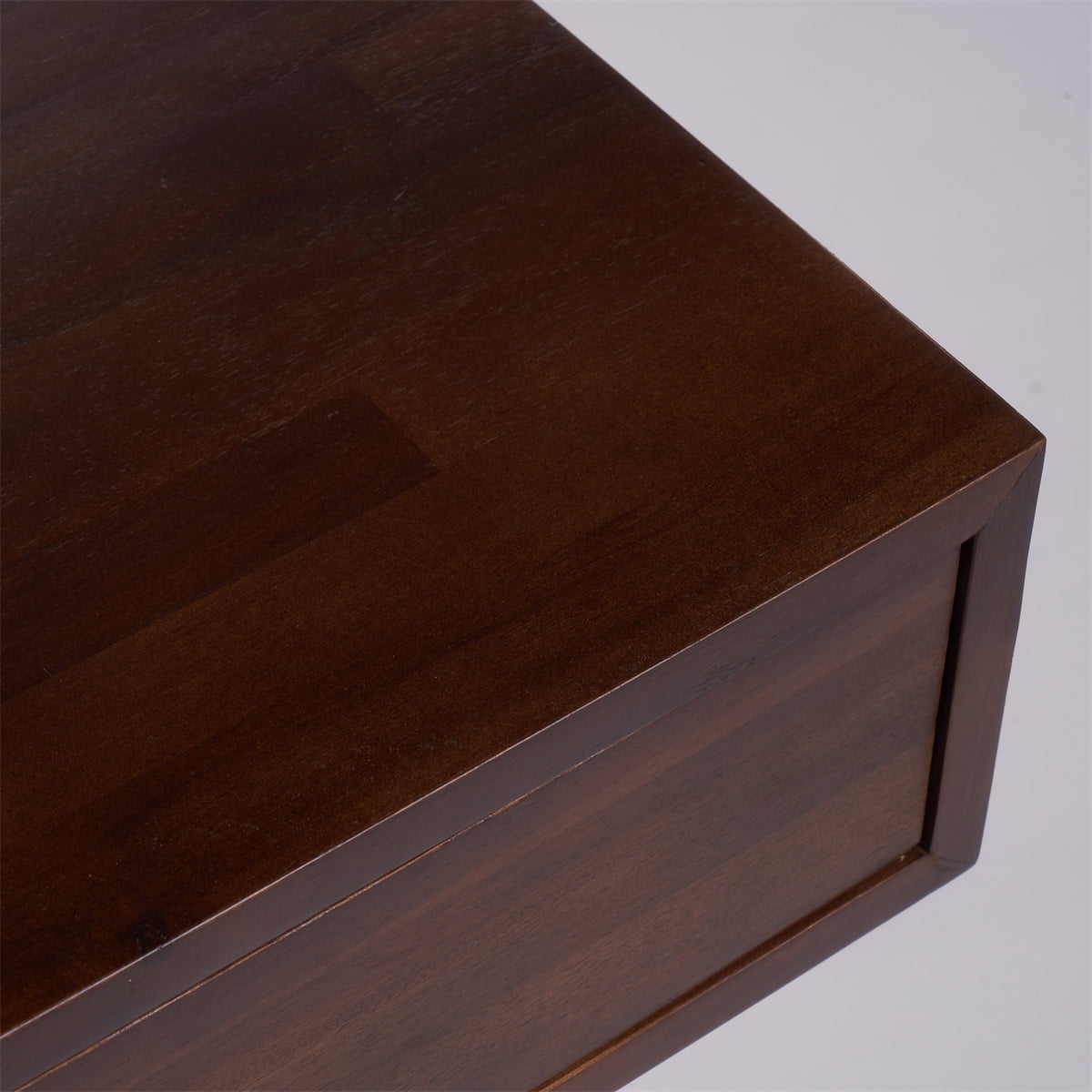 Kepooman Home Office Computer Desk, Study Writing Desk with 2 Drawers, Industrial Morden Laptop Table, Walnut Kepooman Home Office Computer Desk, Study Writing Desk with 2 Drawers, Industrial Morden Laptop Table, Walnut