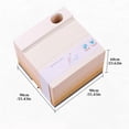 thumbnail image 3 of 3D Memo Pad with Lamp Bookshop, Paper Carving Art Note Pad Paper Card Craft, 3 of 8
