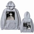 thumbnail image 5 of Sudadera con capucha gráfica de álbum de música de rapero 21 Savage I Am I Was para hombre, estilo hip hop vintage, 5 of 5