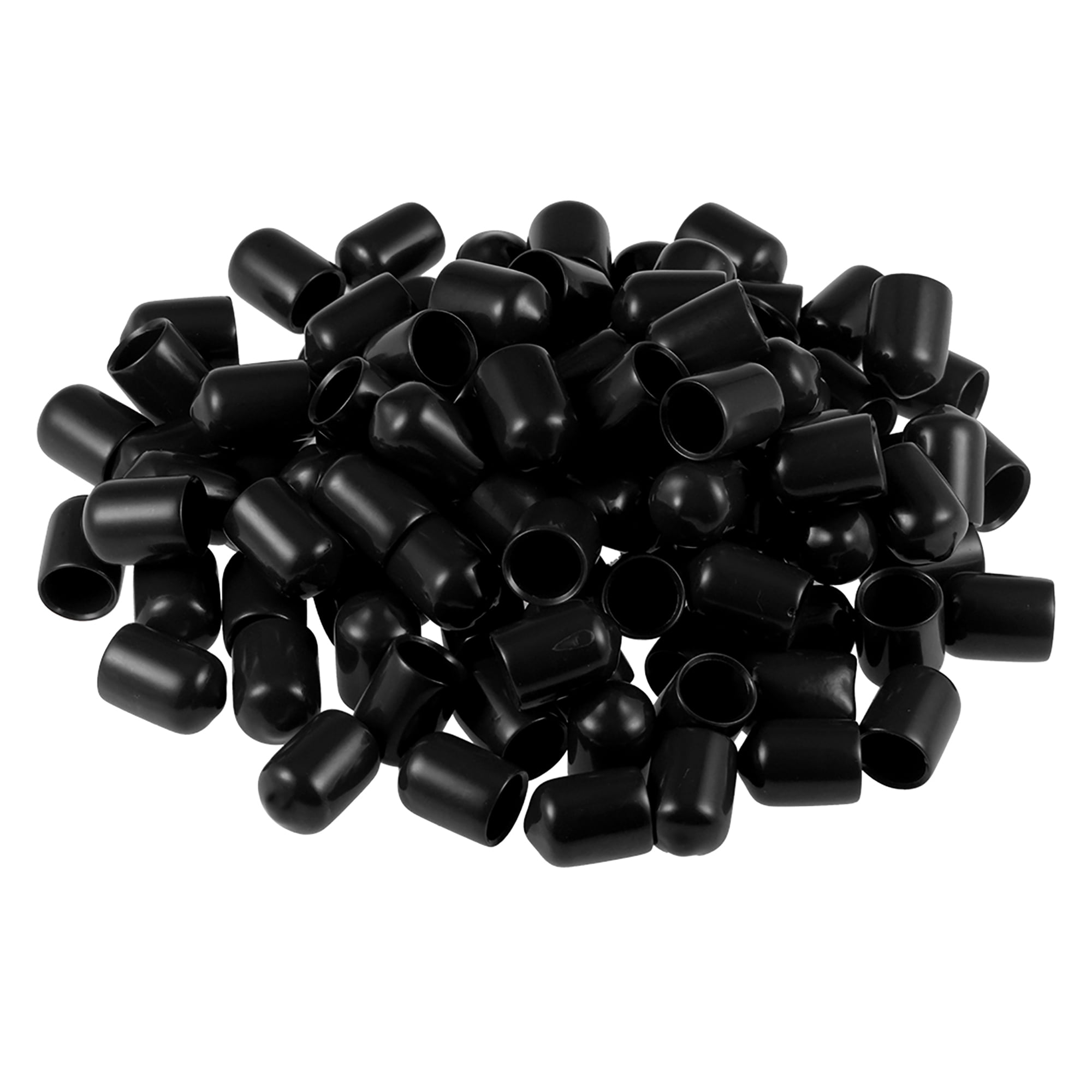 Screw Thread Protectors, 3/8inch ID Rubber Round End Cap Cover