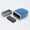 Blue, variant on Self-Inking Document Stamp, Red-Gray Refillable Rubber Stamp 1.96×0.78×1.57in 1 Piece, Durable Office Stamp for Paperwork & Business Records
