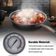 thumbnail image 3 of Wosthever Freidora de acero inoxidable Termómetro de horno de grado alimenticio Utensilios para hornear BBQ Resistente al calor Freír en Cocina y Comedor, 3 of 6