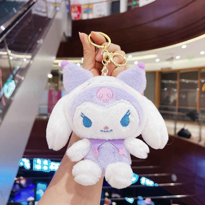 Llavero De Peluche Alpaca Kawaii Con Pompón - Color Rosa, 10 Cm, Para Bolsos, Mochilas O Llaves
