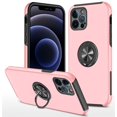 thumbnail image 1 of SZMLOGB Phone Case for iphone 13 Pro (6.1") with Ring Holder Shock Resistant Scratch Resistant PC Silicone Heavy Duty Protective Case-pink, 1 of 6