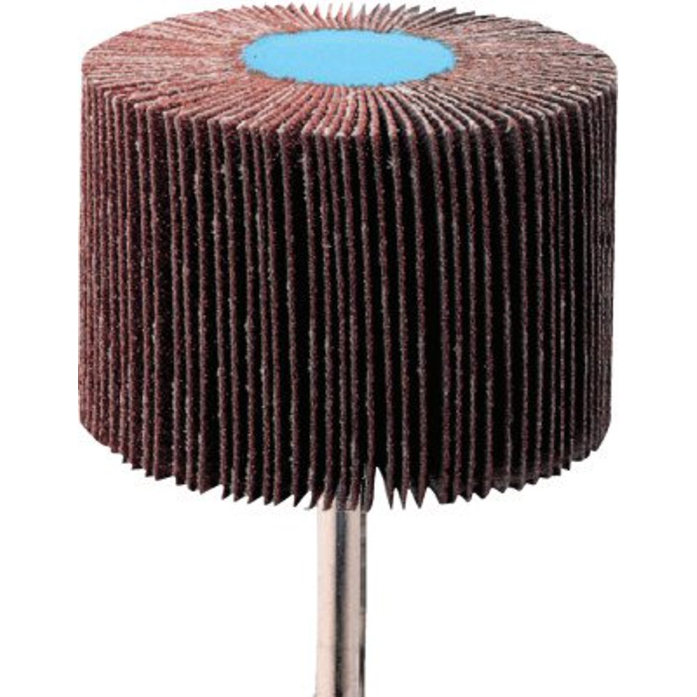 Standard Mounted Flap Wheels, 2 in x 1 in, 80 Grit, 23,000 rpm