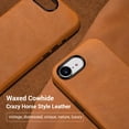 thumbnail image 2 of Funda de piel Belemay compatible con iPhone 16e con Magsafe, 2 of 8