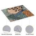 thumbnail image 4 of XMXT Microfiber Drying Mat for Kitchen Counter, Animal Skin Decorative Painting Absorbent Dish Drying Mats for Sink Dishes Rack Pad, 16 x 18 inches, 4 of 9