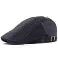 thumbnail image 1 of LinYooLi Pure Cotton Rice Hat, Cotton Cotton Cloth, Lattice Grid Embroidery, Forward Hat Spring And Autumn Classic Fashion Hat, 1 of 9