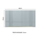 thumbnail image 2 of Alacena Gabinete Superior Cocina Madesa 1 Puerta Lux 60cm BG, 2 of 5