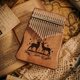 thumbnail image 1 of Kalimba Arpa de pulgar 17 tonos Snow Deer oso de fresa Electrónica, 1 of 5