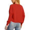 thumbnail image 5 of Soft Everyday Cardigan For Women Knit Top Casual Aesthetic Long Sleeve Button Down Oversized Sweater Jackets Outerwear, 5 of 9