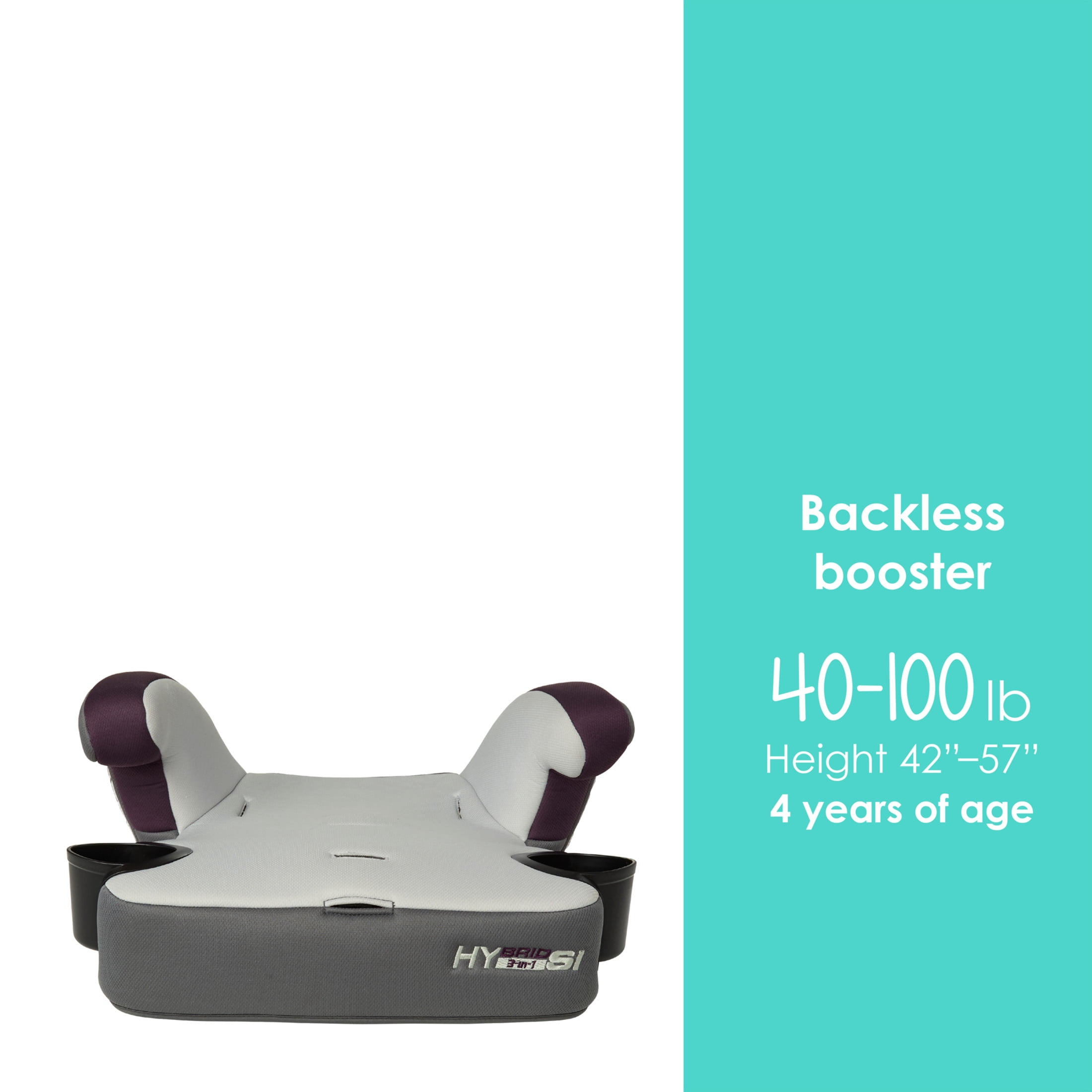 Baby Trend Hybrid 3-in-1 Combination Booster Seat with Side Impact Protection