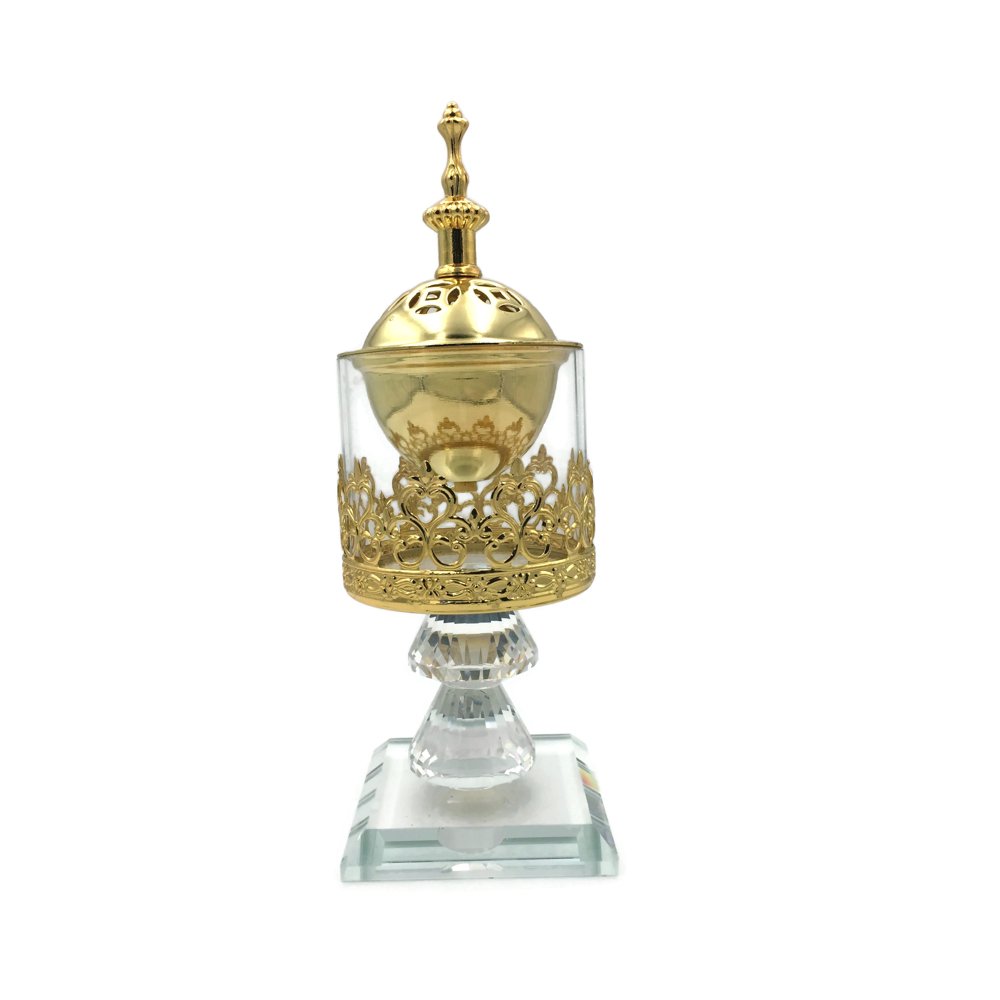Non Electric Crystal Bakhoor Burner Mabkhara Incense Burner to be Used