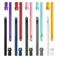 thumbnail image 2 of Silicone Pencil Case Anti-Scratch Protector Stylus Pen Protective Cover Accessories Cute Cartoon for Apple Pencil 2 Dark Blue, 2 of 6